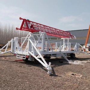 12 मीटर मोबाइल टेलीस्कोपिक मास्ट टॉवर एंटीना सेल टॉवर गर्म डुबकी गैल्वेनाइज्ड स्टील 50 वर्षों के जीवनकाल में - Product Image 3