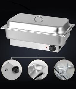 Estufa de buffet eléctrica más vendida de acero inoxidable, calentador de alimentos <span class=keywords><strong>Buffy</strong></span>, calefacción eléctrica y utensilios de cocina para mantener el calor - Product Image 4