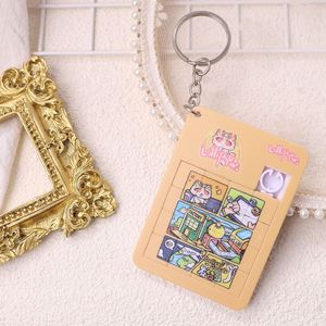 Porte-clés puzzle Klotski avec logo personnalisé, jeu Klotski, jeu de société Huarongroad, jeu de mathématiques, mini porte-clés, jouet éducatif pour enfants - Product Image 2