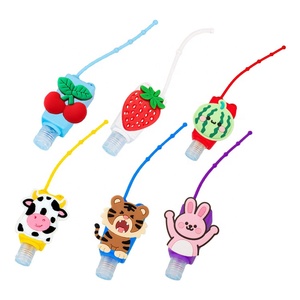 Manufacturer Custom Hand Sanitizer Protector Sleeve Portable Silicone Hand Cream Bottle Holder Cover Perfume Bottle Holder - Product Image 3
