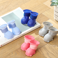 Bottes de pluie en caoutchouc antidérapantes et confortables pour animaux de compagnie, longues chaussures pour chiens, chaussures pour animaux de compagnie, vente chaude