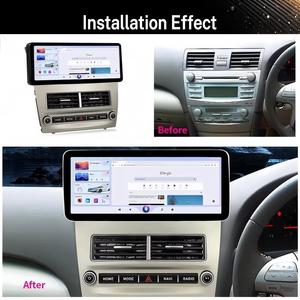 Autoradio multimédia 12,3'' 8 cœurs 4G DSP Carplay <span class=keywords><strong>Android</strong></span> <span class=keywords><strong>Auto</strong></span> avec écran partagé GPS mains libres pour Camry 2006~2011 - Product Image 3