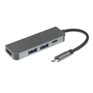Type-C USB 3.0 HDMI Thunderbolt 4 cổng Splitter Adapter Tương thích MacBook Pro Samsung Galaxy S9/S8/Note 9 âm thanh video phụ kiện - Product Image 1