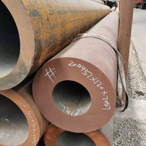 Tubería de Acero al Carbono sin Costura Laminada en Caliente ASTM A106 A53, Tubería Redonda Estructural, Sin Aleación, Sin Aceite - Product Image 1