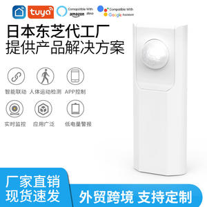 Sensor de movimiento Tuya Zigbee, montaje en pared, alarma de detección de cuerpo humano sin contacto, dispositivo de seguridad para el hogar inteligente - Product Image 3