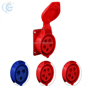 Enchufe eléctrico europeo de enchufe industrial trifásico 16A de 4 pines - Product Image 6