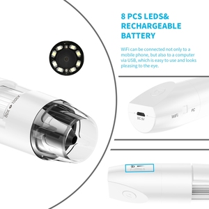 Microscopio Digital <span class=keywords><strong>WiFi</strong></span> HD 1080P 1000X, Mini Cámara USB para Teléfonos Móviles Android, Personalizable OEM, Compatible con Almacenamiento de Datos USB - Product Image 3