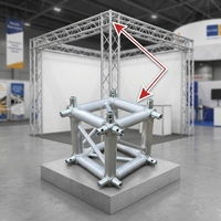 Structure Modulaire Mobile en Alliage d'Aluminium pour Affichage, Support de Haut-Parleur, Treillis de Toit, Capacité 1000kg, Direct Usine