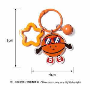 Llavero con Temática Deportiva para Regalo Promocional, Recuerdo <span class=keywords><strong>de</strong></span> Fiesta, Decoración <span class=keywords><strong>de</strong></span> Mochila, Etiqueta <span class=keywords><strong>de</strong></span> Equipaje, Artículos para Fanáticos del Gimnasio - Product Image 2