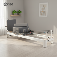 Máquina de Pilates Reformer Profesional y Duradera con Estructura de Aleación de Aluminio para Uso en Estudios de Pilates y Gimnasios