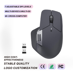 เมาส์ไร้สาย, nearlink + อุปกรณ์มัลติ5.0, 12K dpi, การทำโพลแบบ2K, Ergo สำหรับการทำงานและการเล่นเกม, 11ปุ่มโปรแกรม, - Product Image 1