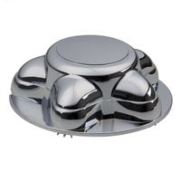 Nouveau 4 Pièces Capuchons De Moyeu de Roue Jante Couvre 5 Écrou Enjoliveur pour Ford F150