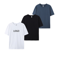 T-shirt Unisexe Coupe Classique en Polyester 300 g/m² avec Logo Imprimé en Mousse 3D Personnalisé, Anti-boulochage, Séchage Rapide, Vente en Gros