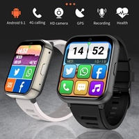 Reloj Inteligente 2GB+16GB 4G Android GPS con Videollamada, WiFi, Monitor de Ritmo Cardíaco y Llamadas Telefónicas Android