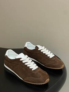 Luxurious Designer ALOS Casual Breathable Cushioned <b>Canvas</b> High-quality Flat Sports Walking Shoes Fashionable Sock Closure - Product Image 2