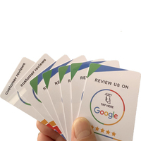 Tarjeta NFC para Reseñas de Google, Personalizable con Código QR, 213 215 216, Tarjeta de Reseñas para Google Mi Negocio