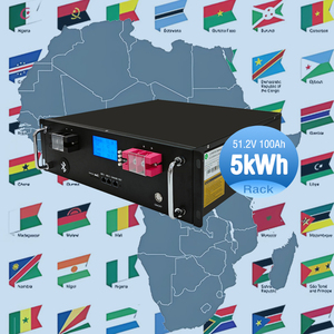 Sistema de Batería de Litio SMS Energy Exclusivo para Oriente Medio, 51.2V 100Ah 5kWh, Paquete de Baterías de Iones de Litio para Montaje en Rack de Servidor - Product Image 1