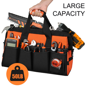 Customized Portable <b>Tool</b> <b>Box</b> Organizer Storage, Large <b>Tool</b> Bag,<b>Heavy</b> <b>Duty</b> Tactical Toolbag with Big Zipper, Travel Carry Toolbox - Product Image 4