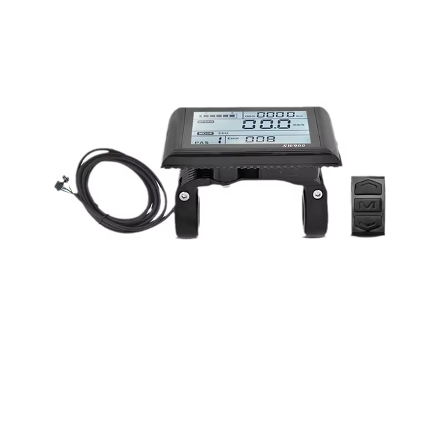 Orignal Ebike Display LCD Sw900 Electric Bike 24v-72v Universal Speed Screen Bicycle LCD Meter Sw900 With 5pin Sm Connector