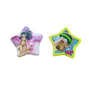 Wholesale Offset Printing Metal Tin Tinplate Different Shapes Sizes Custom Pattern Tin <b>Badge</b> Tinplate <b>Badge</b> <b>Pin</b> - Product Image 4