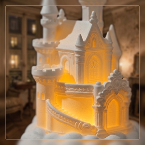 Luxury Cloud Castle Scented <b>Candle</b> Plaster Jar Aromatherapy <b>Candle</b> for Home Decor and Birthday Gift - Product Image 6