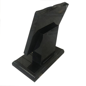 Черная Классическая гранитная Открытая книга надгробия памятники - Product Image 4
