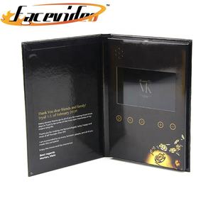 Tarjeta de Felicitación con Pantalla LCD IPS de 7 Pulgadas, Caja de Regalo Musical de Papel Resistente, Personalizada con Arte, para Publicidad, Vídeo o Folleto - Product Image 3