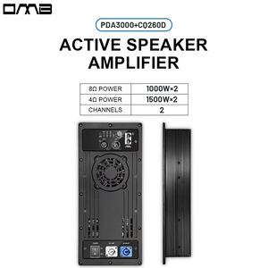 Pda3000 + cq260d वर्ग d 1000 w dswoofer सक्रिय स्पीकर एम्पलीफायर मॉड्यूल डी. जे. पेशेवर 1000 वाट पावर एम्पलीफायर मॉड्यूल - Product Image 3