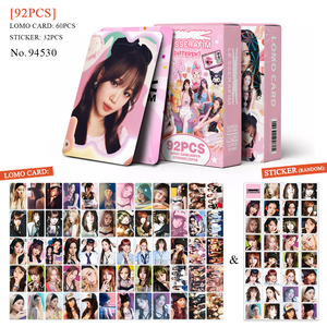 NOUVEAU 92 pièces KPOP Cartes LOMO, Cartes photo et Autocollants, Cadeau pour fans, Loisirs créatifs en papier, Impression numérique, Décoration Guangdong, Collection - Product Image 5