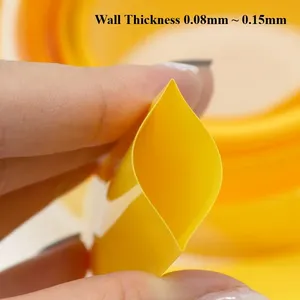 Vàng Pin Phim Chiều Rộng 7Mm ~ 200Mm Cách Điện Sleeving Bảo Vệ Bọc PVC Nhiệt Thu Nhỏ Ống Cho Pin Lithium Gói - Product Image 3
