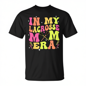 T-shirt mignon pour la fête des mères « In My Lacrosse Mom Era » - Product Image 2