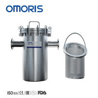 Filtre à panier en titane Duplex 2205 2507, haute résistance aux chocs pour liquides à haute vitesse, idéal pour les déchets pétrochimiques et l'huile moteur