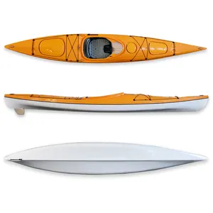 Ridgeside 14.2 ST ABS termoformato Ocean Kayak Drive timone monoposto una persona Sit In Sea Touring canoa Kayak In vendita