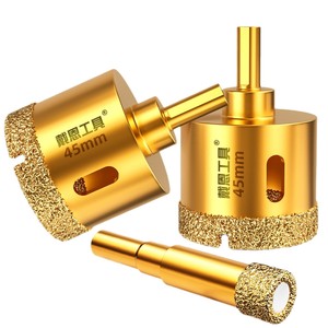 ดอกสว่านเจาะกระเบื้องเซรามิก พอร์ซเลน หินอ่อน ขนาด 5 มม.-150 มม. รุ่น FORGE FG0009 พร้อมหัวจับ M14 6 มม. แบบ SDS สำหรับเครื่องดูดฝุ่น - Product Image 3
