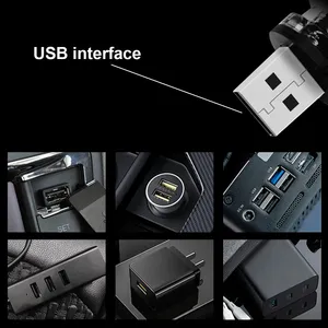 Mini mờ USB điều khiển cảm ứng <span class=keywords><strong>LED</strong></span> ánh sáng ban đêm bóng đèn DC 5V di động chiếu sáng đèn lạnh ấm cắm trại bầu không khí sợi đốt Retro - Product Image 4