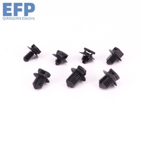 Attaches de câble auto-bloquantes en nylon souple, fixation par poussée, type sapin, pour câbles – Approvisionnement direct usine
