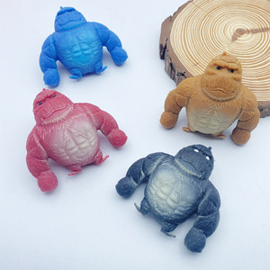 Balle anti-stress Gorilla miniature créative la plus populaire pour enfants, garçons et filles – Jouet de décompression pour soulager le stress - Product Image 2