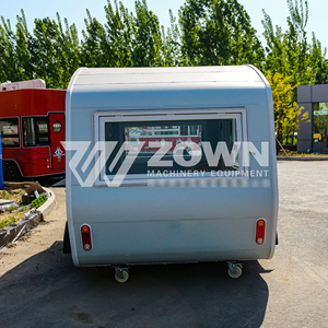 Modern design high-quality aluminum and fiberglass electric mobile food cart <b>ice</b> cream cart snack cart food cart - Product Image 6