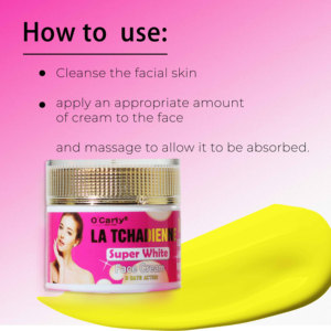 Crema Super Idratante OEM <span class=keywords><strong>O</strong></span> Carly con Vitamina <span class=keywords><strong>C</strong></span> ed <span class=keywords><strong>E</strong></span>, Acido Kojico, Anti-Età, Schiarente, Lenitiva per l'Acne - Product Image 6