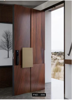 Portes d'entrée de sécurité en acier de luxe pour les maisons Portes à battants de sécurité en acier de qualité supérieure pour la résidence