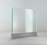 Garde-corps de sécurité professionnel en aluminium et verre pour terrasse de villa et projets de construction résidentielle de luxe