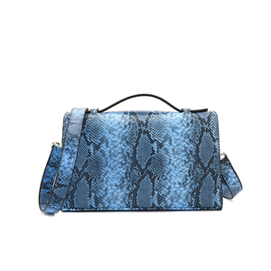 Sac à main en cuir imprimé crocodile de luxe pour femmes Sac à bandoulière tendance de haute qualité avec fermeture à glissière Vente chaude - Product Image 4