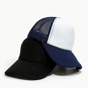 Gorra Trucker de Espuma Lisa al por Mayor, Gorras de Malla Transpirable de Color Sólido, Logotipo Personalizado, 30 Colores Disponibles - Product Image 5
