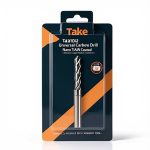 Foret universel en carbure Ttake Ta1002, revêtement Nano TiAlN, forets en carbure 3Xd - Product Image 2
