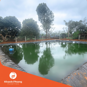 Geomembrana de HDPE Duradera para Depósitos de Agua, Diseñada para una Excelente Impermeabilización, Resistencia a los Rayos UV y Tamaño Personalizado - Product Image 1