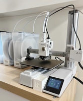 Impresora 3D A1 Combo con Calibración Totalmente Automática, Compensación de Flujo Activo de un Solo Color, Nueva para Uso Industrial