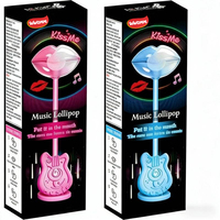 Op maat gemaakte groothandel muziek lolly's audio zingende beenconductie snoep halal suikervrij kinderen OEM bulk feest muzikale lolly snoep