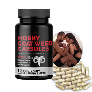 Private Label Factory Supply Horny capretto capsule di estratto vegetale Natrual sostenere la felicità degli uomini e delle donne - Product Image 1