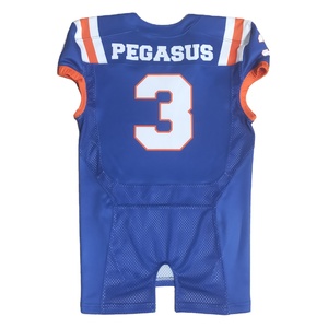 Uniformes de football américain de sublimation en gros d'usine maillot de football américain personnalisé - Product Image 4