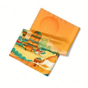 Écharpes en soie pour femmes, élégantes foulards en soie, emballage personnalisé pour écharpes en soie, service d'étiquetage privé pour les distributeurs mondiaux - Product Image 5